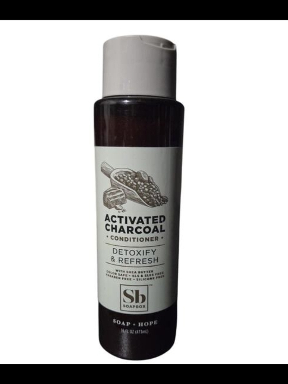 Soapbox Activated Charcoal Conditioner - Detoxify & Refresh